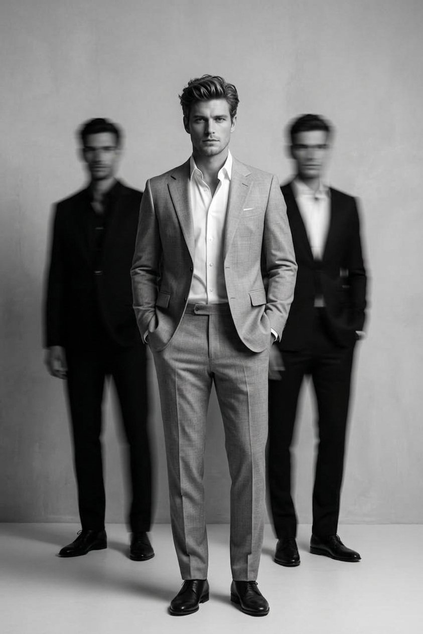 Dreifache Präsenz – fashion Fotografie von Amelia Müller
